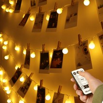 셀프미 LED 앵두 전구 50구 USB 타입