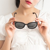 그로우니드 여성용 캣츠아이 패션 선글라스