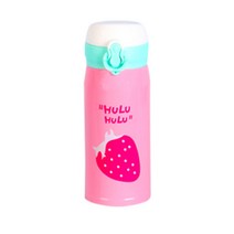 과일 보온병, 핑크 딸기, 360ml
