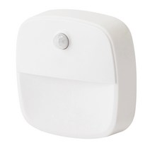 모던앳 LED 스퀘어 모션감지 미니 센서등, 화이트, 1개