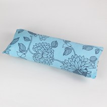 제이준편백 3D 매쉬 린넨 편백잎 베개, 스카이