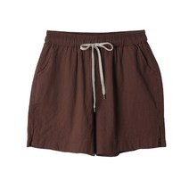 여성용 리부르 5부 워싱 팬츠