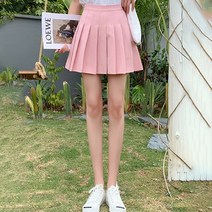 어썸풀 버니 주름 미니 스커트