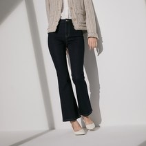 미쏘 여성용 롱 부츠컷 데님 긴바지