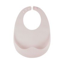 예꼬맘 젤리 실리콘 턱받이, 베이비핑크, 1개