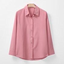 레몬소울 여성용 리콧 루즈 카라 셔츠