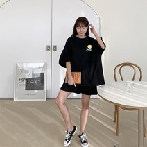 클릭앤미 여성용 마일 스마일 트레이닝 상하의 세트