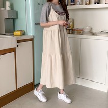 린다샵 나어루 캉캉 슬리브리스 롱 원피스 OPS7454K23