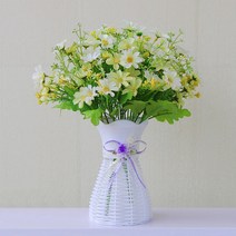 소니오 장식용 홈 테이블 멀티 조화 + 화병, TYPE 17 + 랜덤발송(화병 꽃)
