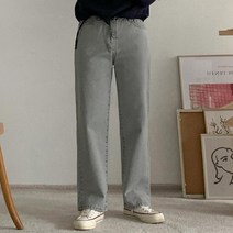 여성용 모노그레이데님팬츠