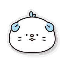 꽁지와옹이 투명 아크릴 스마트 휴대폰 거치대, A꽁지, 1개