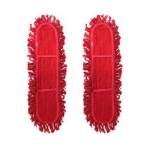 월드크린 리스킹 적색 오일걸레 60cm, 2개