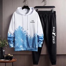 남성용 마켓A 타이다이 트레이닝복세트