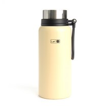 레티 아웃도어 보온보냉 텀블러, 아이보리, 950ml