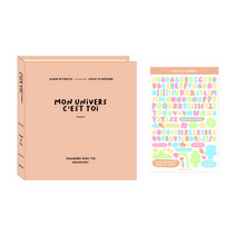워너디스 플레인 네컷앨범, 25매, 코코아 밀크