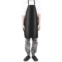 나린나래 업소용 산업용 방수 앞치마 S, 블랙, 1개