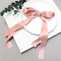비단길 알리아 롱리본 머리핀