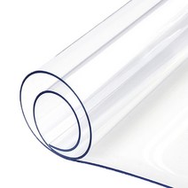 예피아 PVC 모서리 라운딩 매트 2mm, 투명, 50cm x 90cm x 2mm