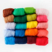 StudioBunt 랜드스케이프 메리노 양모 20종 세트 80g, 혼합색상, 1개
