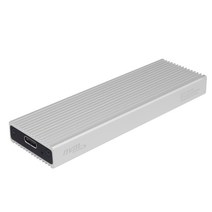 리뷰안 USB3.2 10Gbps NVMe 외장하드UX980, 실버, 500GB