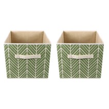 마켓피오 부직포 사각형 의류 보관함, 타입1, 2개