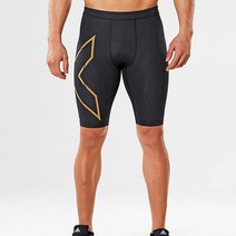 2XU 남성용 MCS 런 컴프레션 타이츠 쇼츠 XUMM221