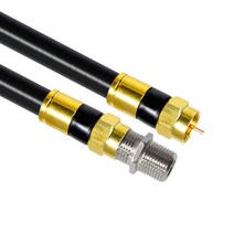 마하링크 골드 고급형 RF 안테나 5C 연장 동축 케이블, MLZ-GRA050(블랙)