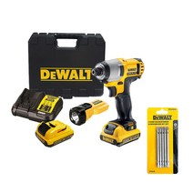 디월트 12V MAX 컴팩트 충전 임팩 드라이버 DCF815D2T + 십자팁 DWA00001 5p 세트, 1세트