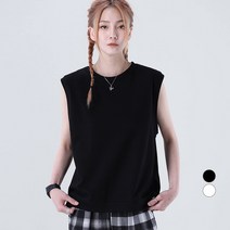어썸어라운드 여성용 클린 코튼 나시