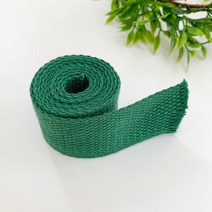 면 웨이빙 끈 폭 32mm x 두께 1.4mm x 450cm, 청록, 1개