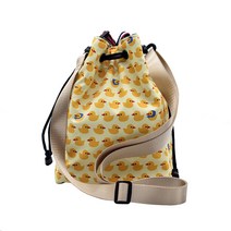 BAGnBAGs D24 패션 카메라 버킷백 소형 노란오리, 옐로우