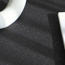 천팜 아크릴 혼방 에버레스팅 스트라이프 패브릭 원단, 1142 블랙