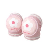 엠케이 유아용 플라워 애니멀 매쉬 무릎보호대 2p 세트 14.5 x 8 cm, 1세트