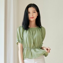 반에이크 포비 셔링 블라우스