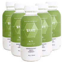 웰프로틴 녹차 복합 프로틴 파우더, 40g, 5개
