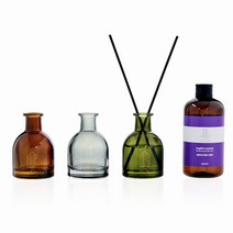 해리스 인터스페이스 에디션 디퓨저 대용량 리필액 250ml + 유리용기 80ml x 3종 + 리드 스틱 10p, 잉글리쉬라벤더