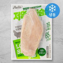 맛있닭 저염 닭가슴살 (냉동), 100g, 1개