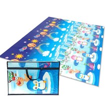 코만도 펭귄 티다이 특수코팅 캠핑매트 + 전용가방, 혼합색상