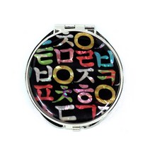 파앤카코리아 고급 자개 손거울, 한글, 1개