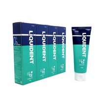 리퀴덴트 더더 오랄케어 치약, 100g, 4개