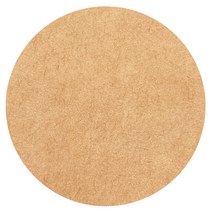 무지 크라프트 메모 스티커 5cm, 혼합색상, 240개