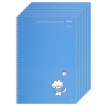 몽구 보바 베이직 노트, 블루, 10권