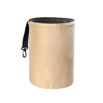 카템 차량용 접이식 방수 휴지통 CT340, 베이지, 1개