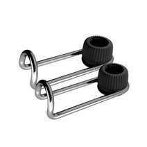 카템 스트롱 헤드레스트 행거 실버 CT174, 2개