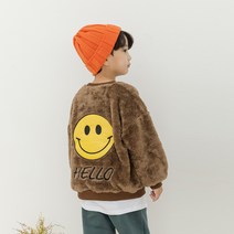 바브키즈 아동용 헬로퍼맨투맨