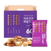 하루견과 패밀리넛 60p, 1200g, 1개