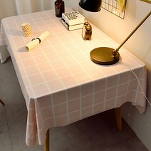 마켓A 모던 체크 패브릭 테이블매트, TYPE13, 140 x 180 cm