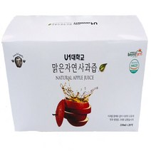 맑은자연 사과즙 20p, 2200ml, 1개