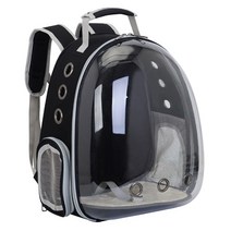 YOU&ME 반려동물 우주선 가방, 블랙