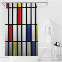 카리스 라이트블리 욕실 샤워 커튼 파티션 A09 90 x 180 cm, 1개